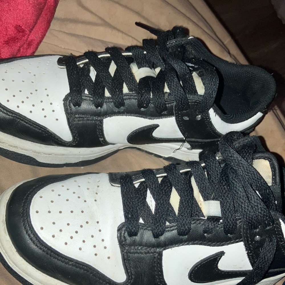 Jordan Black and White Sneakers - Picture 2 of 2
